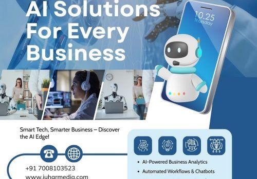 Blue & white digital marketing expert instagram post